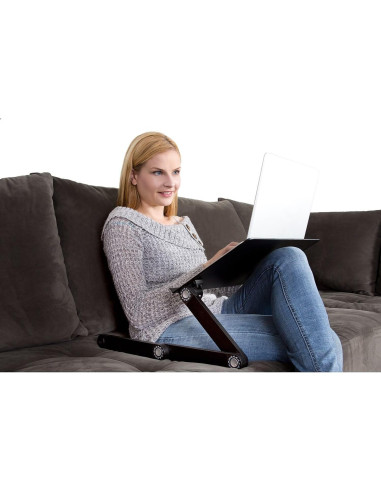 Soporte de Laptop Ajustable Uncaged Ergonomics - Negro