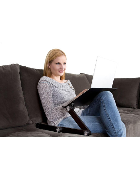 Soporte de Laptop Ajustable Uncaged Ergonomics - Negro