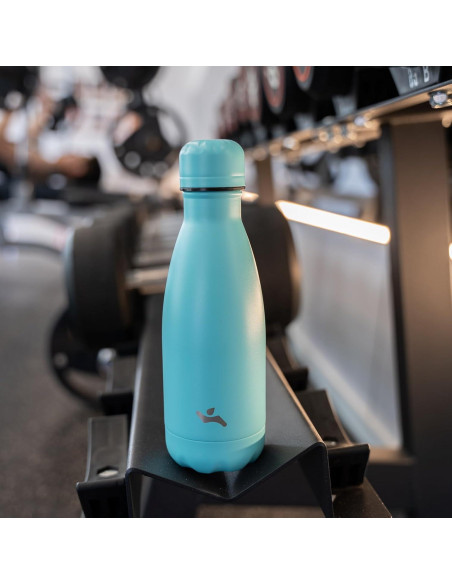 Botella de Agua Aislada Konokyo 17 oz Acero Inoxidable Turquesa