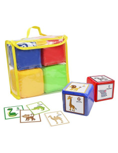 Juego Educativo de Dados Godery - 4 Cubos de Enseñanza