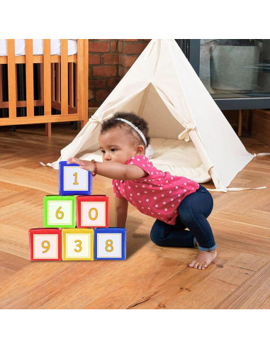 Juego Educativo de Dados Godery - 4 Cubos de Enseñanza