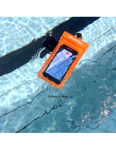 Funda Impermeable DRLOKPAK para Teléfono hasta 7" Flotante