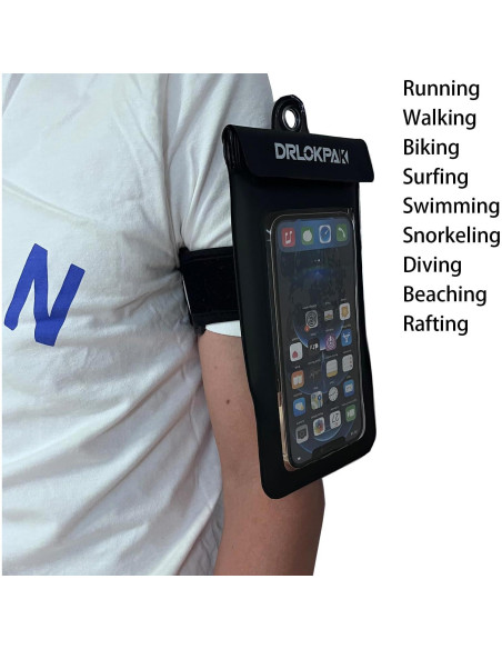 Funda Impermeable DRLOKPAK para Teléfono hasta 7" Flotante