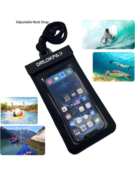 Funda Impermeable DRLOKPAK para Teléfono hasta 7" Flotante