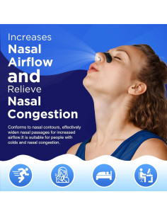 Tiras Nasales OK TAPE Beige 30 Pcs - Alivio Ronquido y Congestión 2