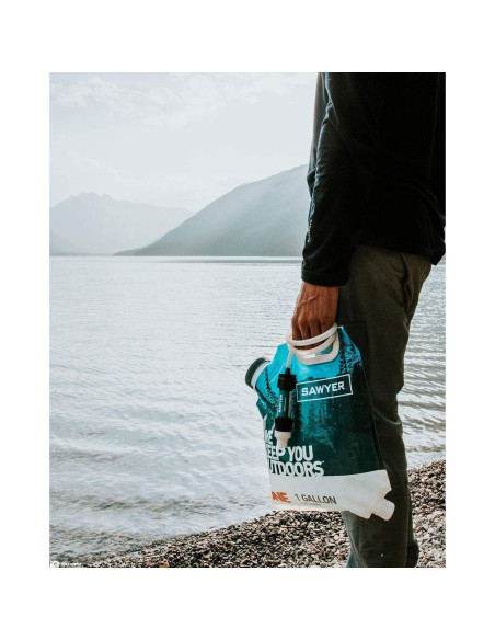 Sistema de Filtración de Agua por Gravedad Sawyer 1 Galón