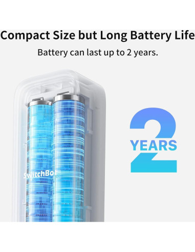 SwitchBot Termómetro Higrómetro WiFi 3 Sensores IP65