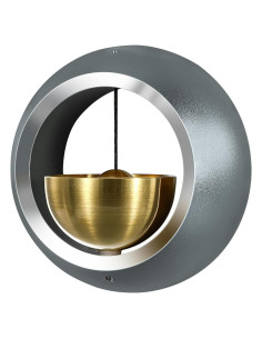 Campana de Timbre para Comerciantes Meowlian Gris - Decorativa