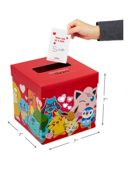 Kit de Tarjetas de San Valentín Pokémon Hallmark con Buzón Sonoro