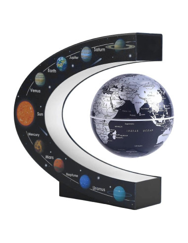 Globo Flotante WOWESOTICA SC-01 Geográfico LED 9 cm