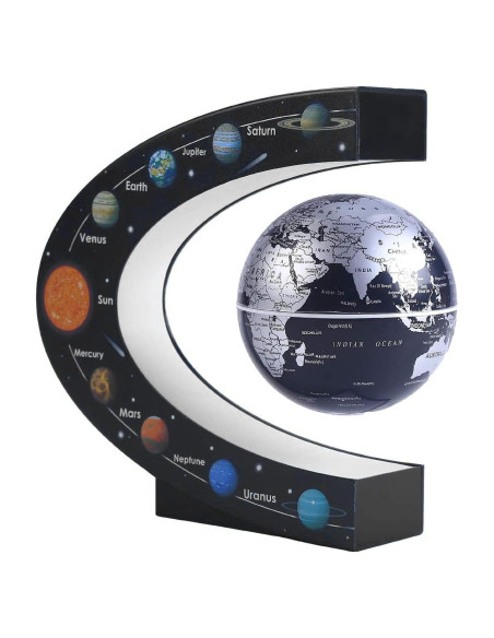 Globo Flotante WOWESOTICA SC-01 Geográfico LED 9 cm