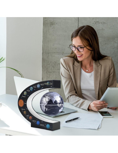 Globo Flotante WOWESOTICA SC-01 Geográfico LED 9 cm