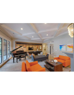 Luz LED empotrada HALO 15.24 cm 3000K Bisel Blanco 6 Piezas 2