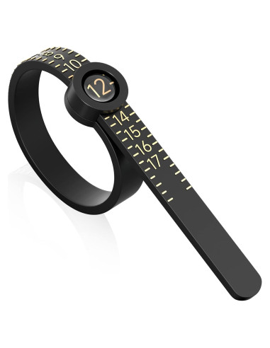 Medidor de Anillos REIDEA 1-17 con Cristal Ampliado