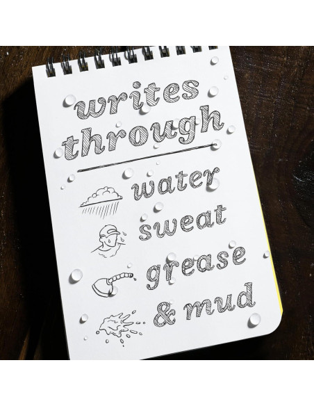 Bolígrafo Mini Rite in the Rain a Prueba de Agua - Tinta Negra