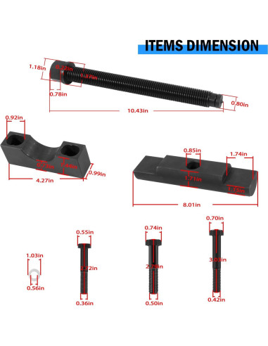 Extractor de Yugo USSKYBOY 10803 para Camiones Clase 6-8