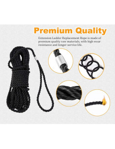 Cuerda de Reemplazo Werner AC30-2 para Escalera 12,19 m 2