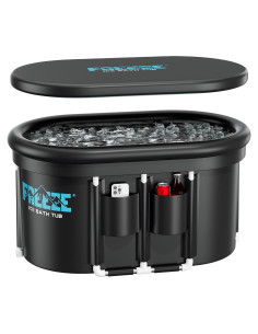 Tina de Baño de Hielo Ovalada ISIDO XXL 560L con Tapa