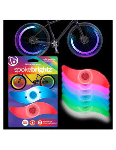 Luces LED para Ruedas de Bicicleta Brightz SpokeBrightz 2-Pack