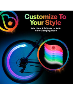 Luces LED para Ruedas de Bicicleta Brightz SpokeBrightz 2-Pack 2