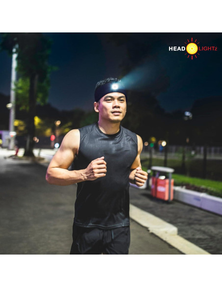 Diadema Linterna LED Head Lightz - Azul Galaxia - Recargable