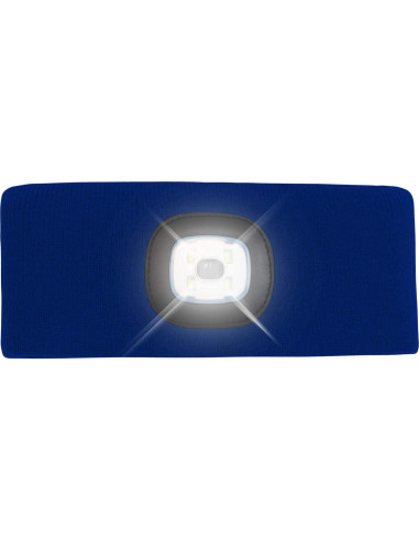 Diadema Linterna LED Head Lightz - Azul Galaxia - Recargable