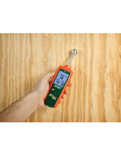 Medidor de Humedad Extech MO257 Sin Puntas LCD Retroiluminado 2