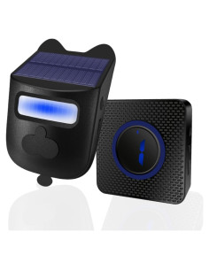 Alarma Solar HoneTeek para Entrada de Vehículos - 1 Sensor y Timbre