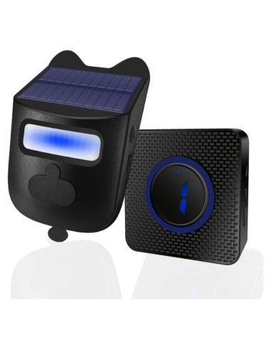 Alarma Solar HoneTeek para Entrada de Vehículos - 1 Sensor y Timbre