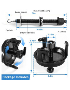 Extractor de Balancín Armónico ZIQUN 25264 para GM LS 2