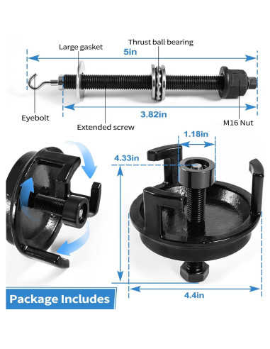 Extractor de Balancín Armónico ZIQUN 25264 para GM LS