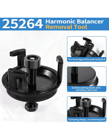 Extractor de Balancín Armónico ZIQUN 25264 para GM LS