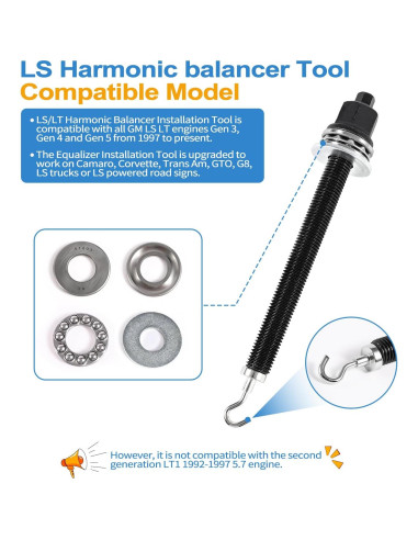 Extractor de Balancín Armónico ZIQUN 25264 para GM LS
