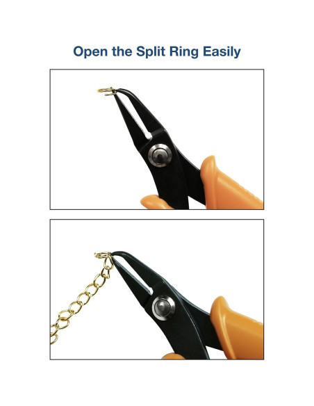 Alicates de Anillo Abierto Beaditive 12,7 cm Acero Carbono