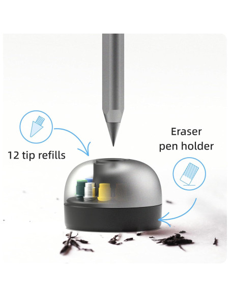 Lápiz Reutilizable HOZO NeoPencil 0.3mm Elegante con Nibs