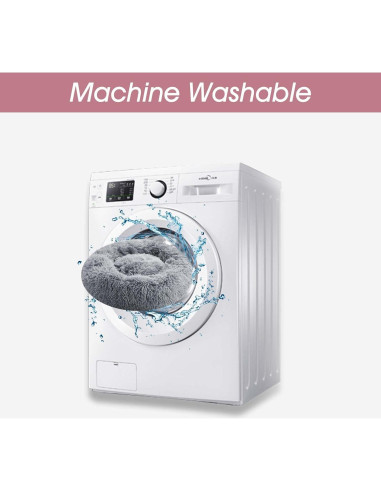 Cama Redonda para Perros y Gatos WESTERN HOME 50x50 cm Suave