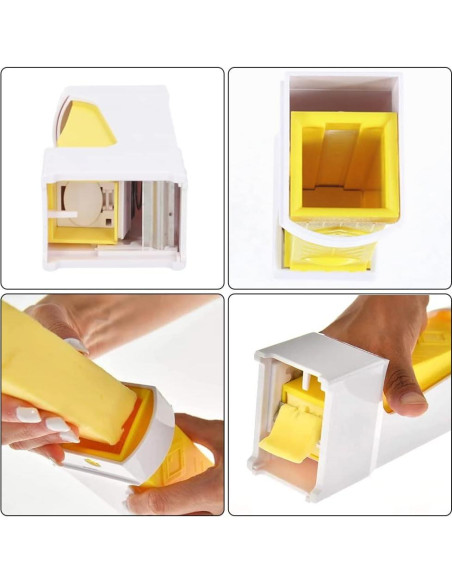 Cortador de Mantequilla Portátil ZiTour 20.32cm Amarillo