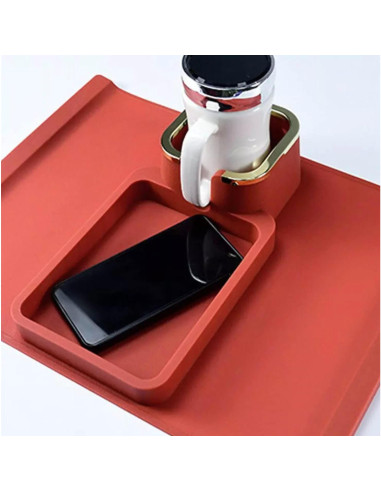 Soporte para Tazas Spatender Bandeja Silicona Antideslizante