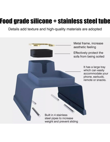 Soporte para Tazas Spatender Bandeja Silicona Antideslizante