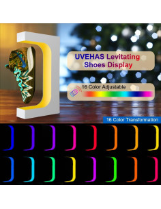 Exhibidor de Zapatos UVEHAS con Levitación y Luz LED 2