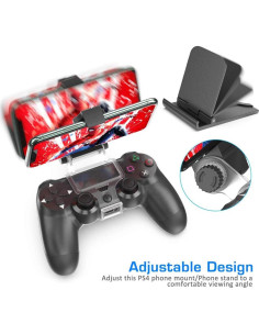 Soporte Ajustable para Teléfono Móvil OIVO PS4 - Compatible con iPhone y Android 2