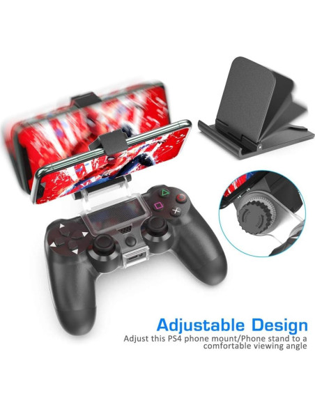 Soporte Ajustable para Teléfono Móvil OIVO PS4 - Compatible con iPhone y Android