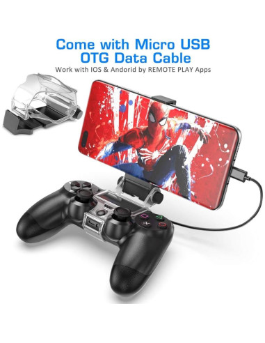 Soporte Ajustable para Teléfono Móvil OIVO PS4 - Compatible con iPhone y Android