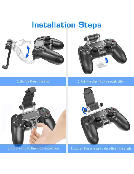 Soporte Ajustable para Teléfono Móvil OIVO PS4 - Compatible con iPhone y Android