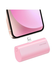 Cargador Portátil Charmast 5000mAh Carga Rápida 20W Rosa