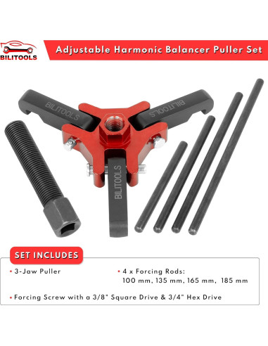Extractor de Amortiguador BILITOOLS 3 Garras Ajustable
