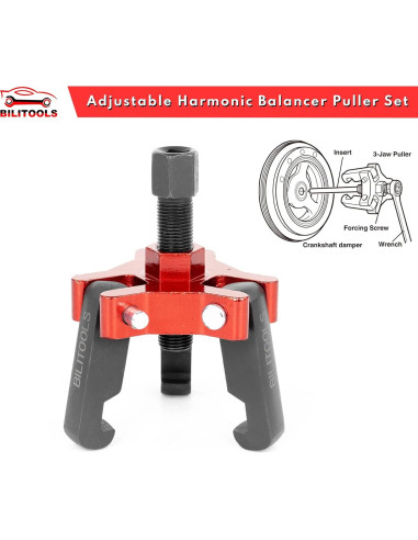Extractor de Amortiguador BILITOOLS 3 Garras Ajustable