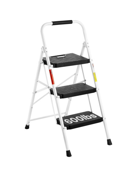 Escalera de 3 peldaños Arbusb Plegable Antideslizante