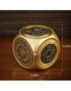 Spinner Antiestrés de Metal AYXXZJD 4.29 cm Portátil 2