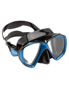 Cressi Máscara de Buceo Liberty Duo Silicona 100% Ajustable